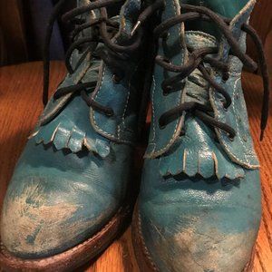 PS Kaufman no 0045 CROSS WALK KILTIE ANKLE BOOT